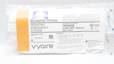 Vyaire 7700OIV Pediatric Emergency System Orange IV Delivery Module (x)